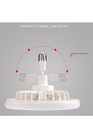 TAVAN TİPİ FAN LED AMPUL VANTİLATÖRLÜ LED AMPUL 30W
