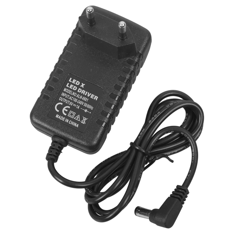 6 VOLT 1 AMPER PRİZ TİPİ ADAPTÖR 6V 1A