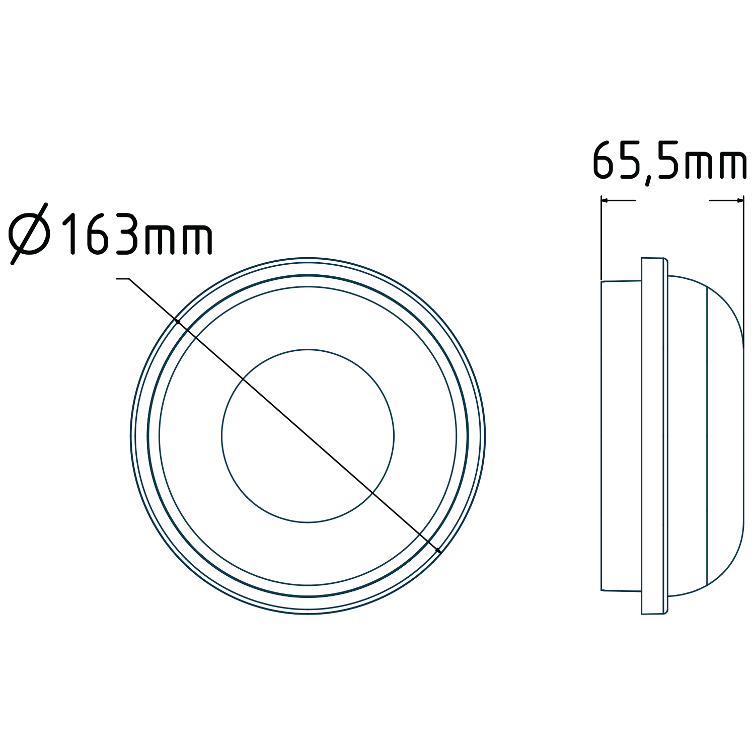 HOROZ ARTOS-15 BEYAZ IŞIK 6400K IP65 NEMLİYER LED ARMATÜR 400-002-127