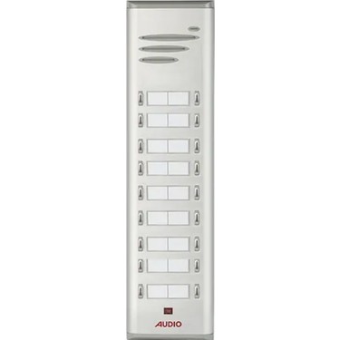 AUDIO%20BASIC%2018%20Lİ%20ÇİFT%20SIRA KONUŞMALI%20ZİL%20PANELİ%20ONSEKİZLİ%20HOPARLÖRLÜ%20ZİL%20BUTONU