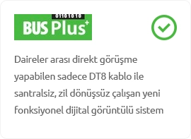 AUDIO 003002 ŞİFRELİ GÖRÜNTÜLÜ ZİL PANELİ 2 SATIR LCD 