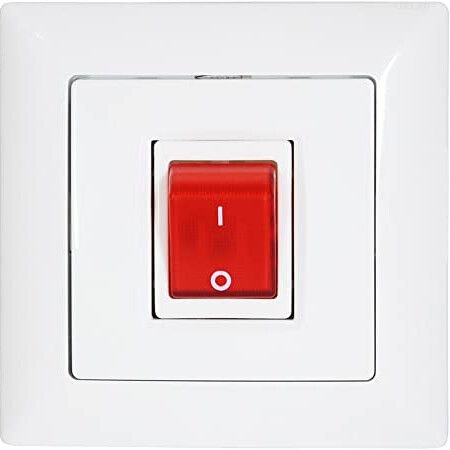 GÜNSAN VİSAGE BEYAZ BOILER ANAHTAR-ISITICI ANAHTARI SIVA ALTI ANKASTRE