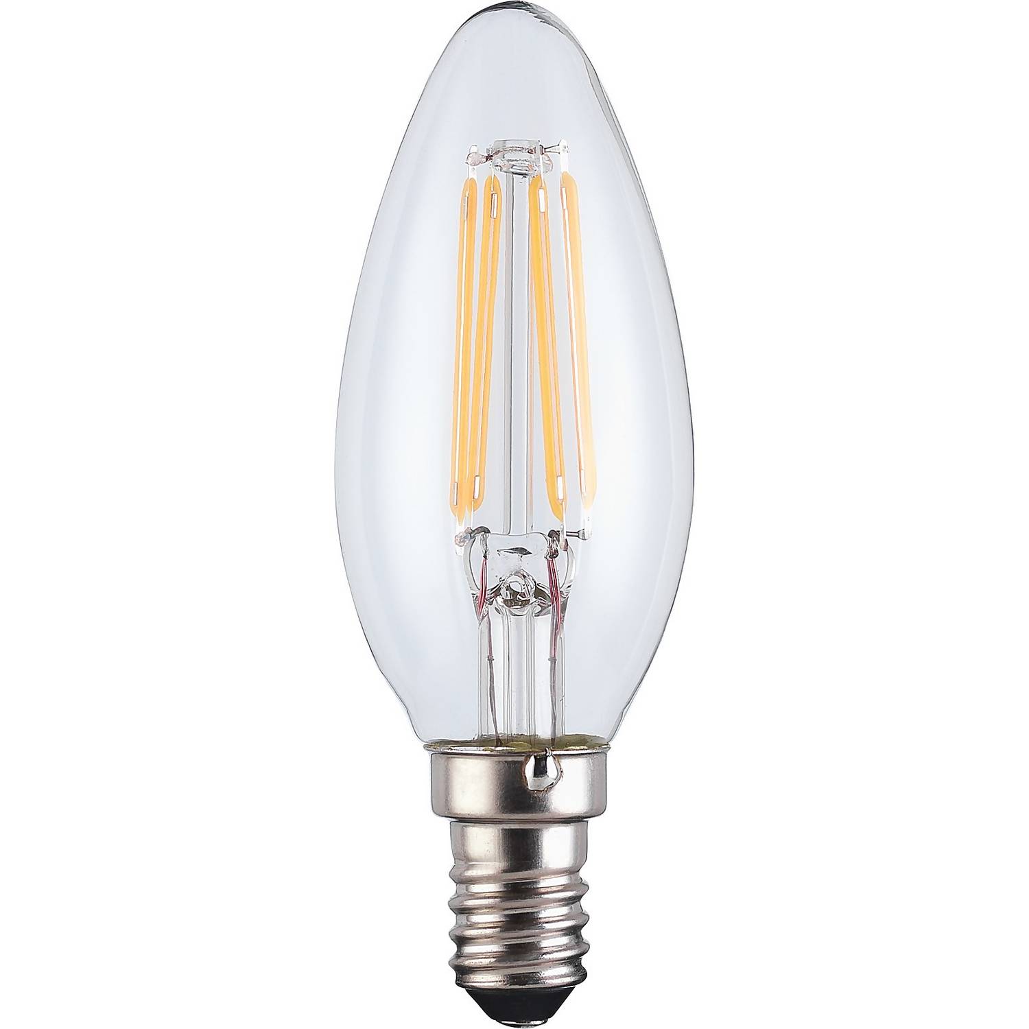 HOROZ FLAMENT CANDLE 4W 6400K BEYAZ E14 DUYLU RUSTİK LED AMPUL