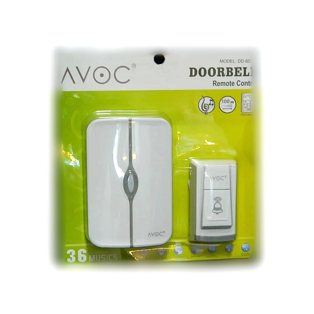 3660　こちらは専用です AVOC KABLOSUZ KAPI ZİLİ 36 MELODİLİ SUYA DAYANIKLI - ElektrikPazarım