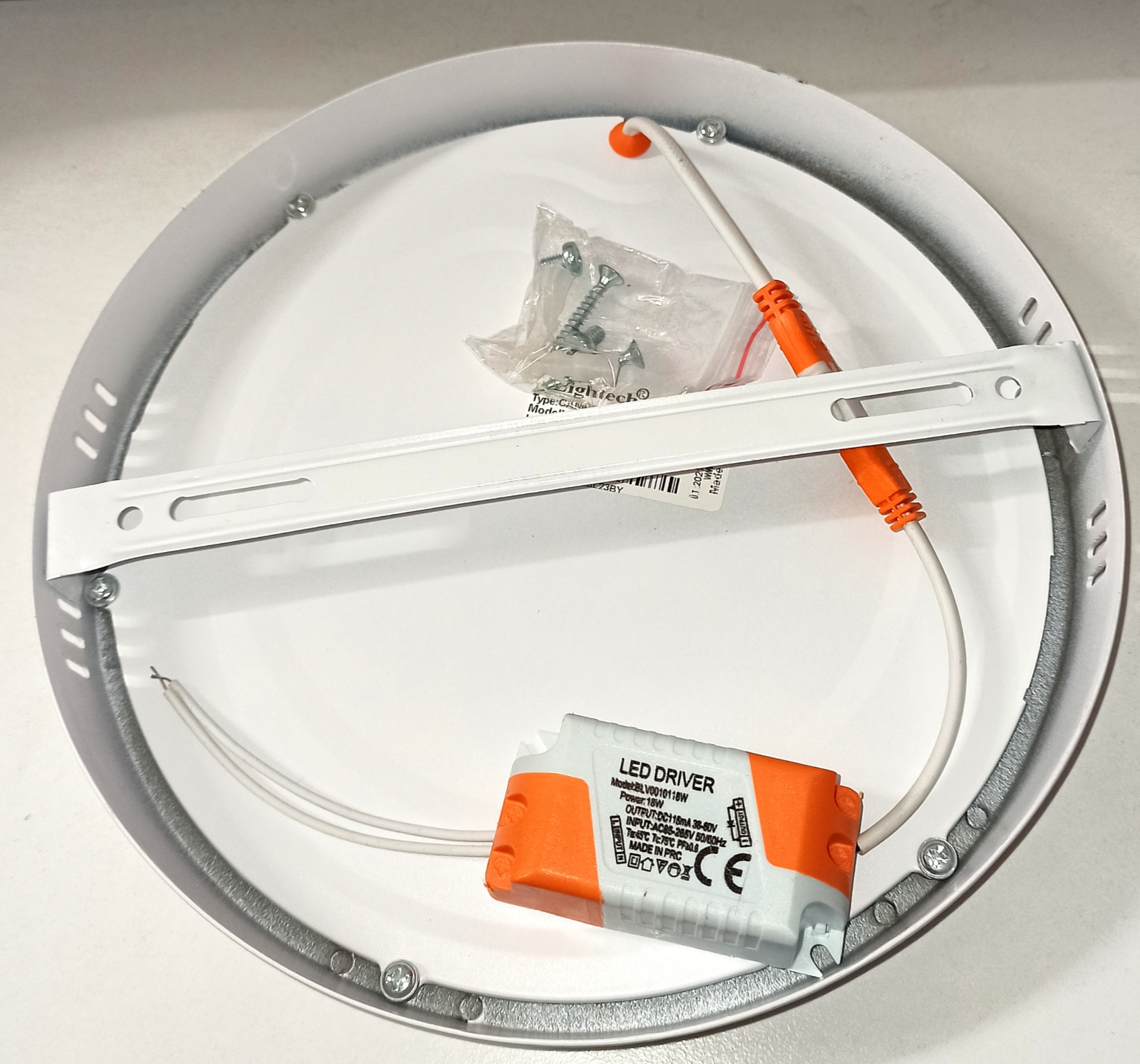 照明 18 WATT SIVA ÜSTÜ PANEL LED BEYAZ IŞIK 6500K - ElektrikPazarım
