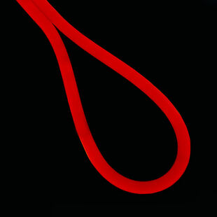 KIRMIZI NEON LED 1 METRE IP65 220 VOLT  8X16 MM
