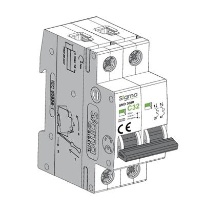 SİGMA%20SND3000%20C25%20AMPER%20C%20TİPİ 2%20KUTUPLU%20OTOMATİK%20SİGORTA