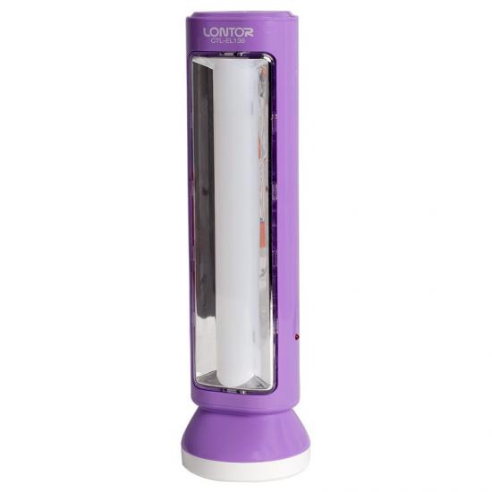 Lontor CTL-EL136 İki Kademeli Şarjlı 1+20 Ledli Işıldak Fener