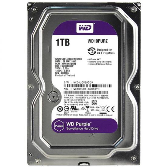 WESTERN DIGITAL PURPLE WD10PURZ 1 TB SATA 6GB/S 7/24 GÜVENLİK HARDDISK