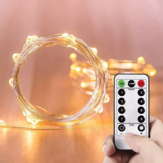 HOROZ FAIRY-20 AMBER LED SETİ ANİMASYONLU 20 METRE USB UYGULAMA KONTROL 