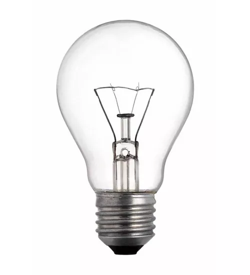 100 WATT AKKOR FLAMANLI NORMAL AMPUL SARI E27