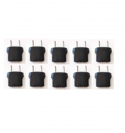 10 ADET X AMERİKAN FİŞ ÇEVİRİCİ ( IPHONE FİŞ ADAPTÖR)-FİŞ UZATICI 