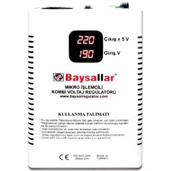 BAYSALLAR KOMBİ REGÜLATÖRÜ 500VA