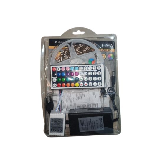 CATA CT-4558 PROFESYONEL RGB ŞERİT LED SETİ 5 METRE RGB TAKIM