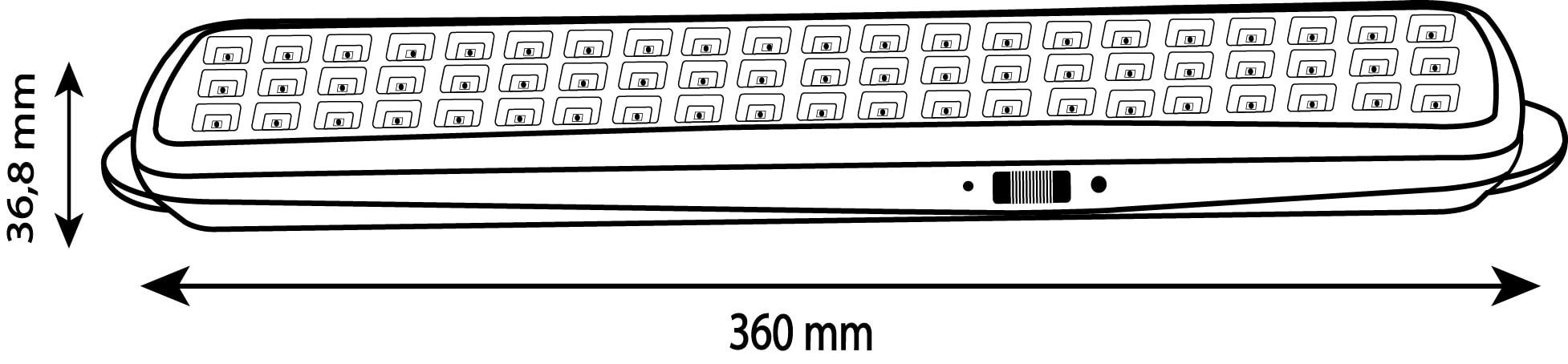 Noas Datça 60 Ledli Işıldak (İpli) 