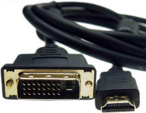 DVI - HDMI ÇEVİRİCİ KABLO M/M 1.2 MT