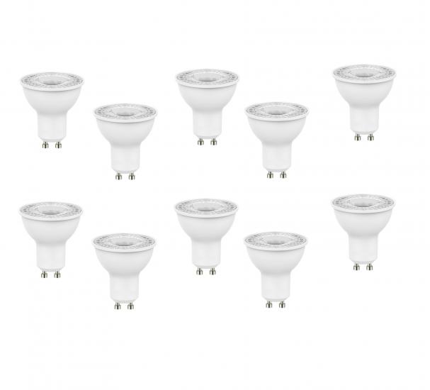 ﻿5 WATT GU10 DUYLU LED AMPUL GÜNIŞIĞI 3000K (STARTER DUYLU) X 10 ADET