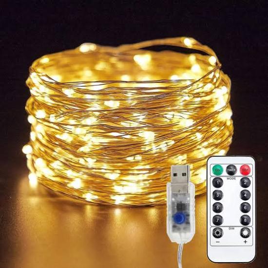 HOROZ FAIRY-20 AMBER LED SETİ ANİMASYONLU 20 METRE USB UYGULAMA KONTROL 