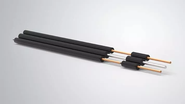 BAPDT HARİCİ TELEFON KABLOSU ÇELİK ASKI TELLİ BAKIR 2X1.5 MM 10 METRE 