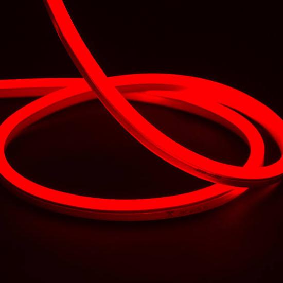 KIRMIZI NEON LED 1 METRE IP65 220 VOLT  8X16 MM