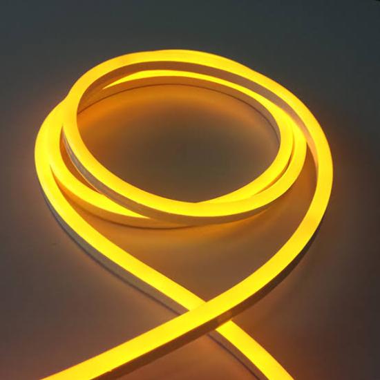 ﻿AMBER NEON LED 10 METRE FİŞ DAHİL IP65 220 VOLT SARI