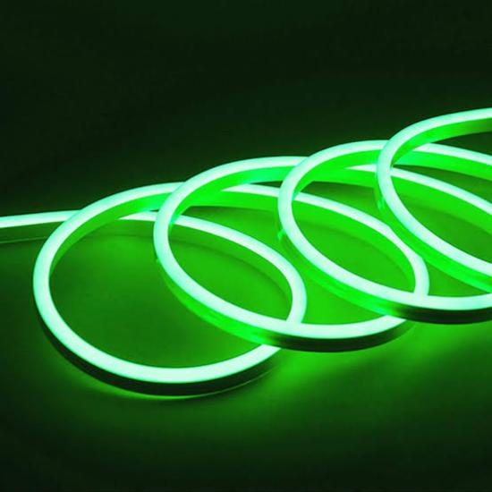 YEŞİL NEON LED 1 METRE IP65 220 VOLT 8X16 MM