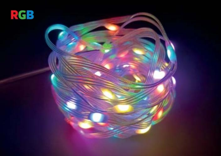 HOROZ FAIRY-10 RGB LED SETİ ANİMASYONLU 10 METRE USB UYGULAMA KONTROL 