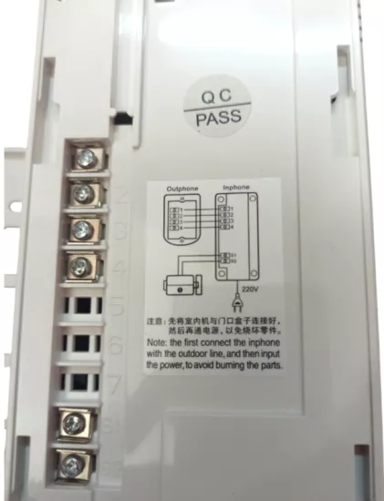 BOÇİ TEKLİ VİLLA SET KONUŞMALI ZİL SİSTEMİ TAK ÇALIŞTIR TRAFO GEREKTİRMEZ