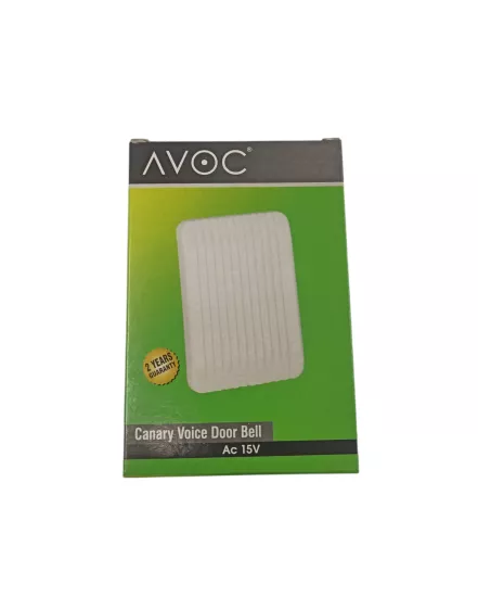 KANARYA SESLİ KAPI ZİLİ 12V -TRAFO İLE KULLANILIR