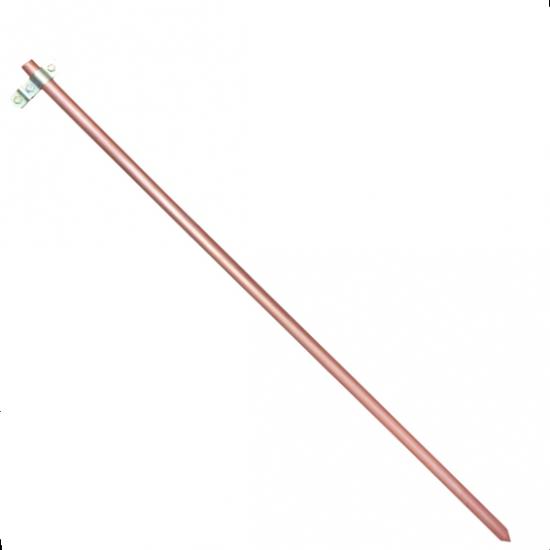 BAKIR KAPLAMA TOPRAKLAMA ÇUBUĞU 10MM 1 METRE 