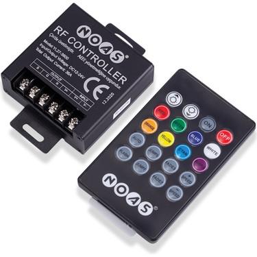 NOAS RGB KUMANDA 36 AMPER, RGB KONTROL CİHAZI DİMMER, RGB CONTROLLER