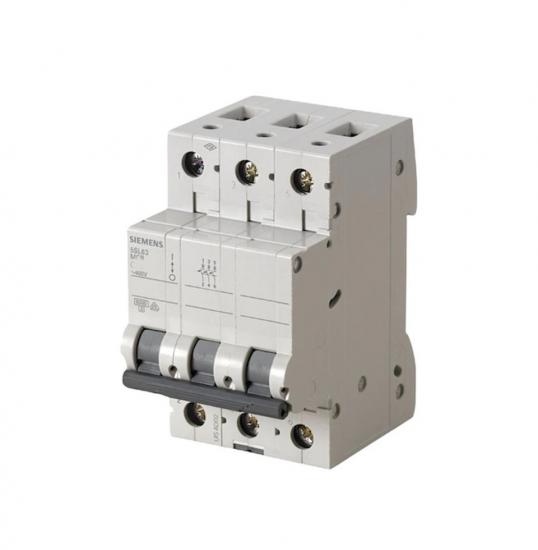 SIEMENS 3X25 TRİFAZE K OTOMAT 3 FAZ 25 AMPER SİGORTA 6KA 70MM 5SL6325-7YA