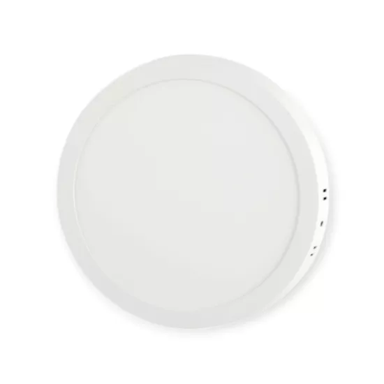 NOAS 18W SIVA ÜSTÜ YUVARLAK LED PANEL BEYAZ 6500K 