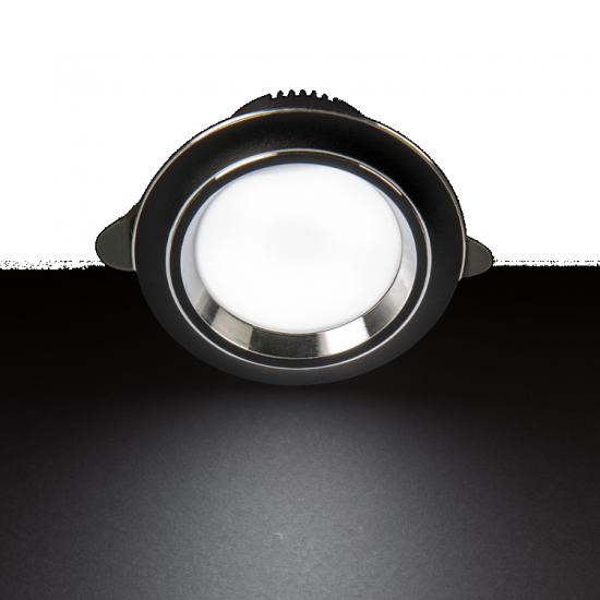 NOAS YL38-0532 BLACK SILVER KASA LED SPOT GÜNIŞIĞI 3200K